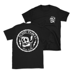 Sonic Taboo - Skull Logo (White) T-Shirt - Black