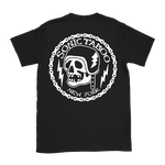 Sonic Taboo - Skull Logo (White) T-Shirt - Black