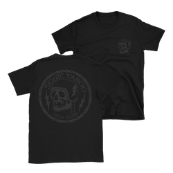 Sonic Taboo - Skull Logo (Black) T-Shirt - Black