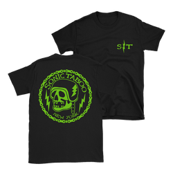 Sonic Taboo - Skull Logo (Misfits) T-Shirt - Black