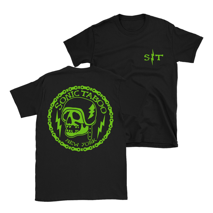 Sonic Taboo - Skull Logo (Misfits) T-Shirt - Black