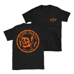 Sonic Taboo - Skull Logo (Harley) T-Shirt - Black