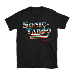 Sonic Taboo - Chrome Logo T-Shirt - Black