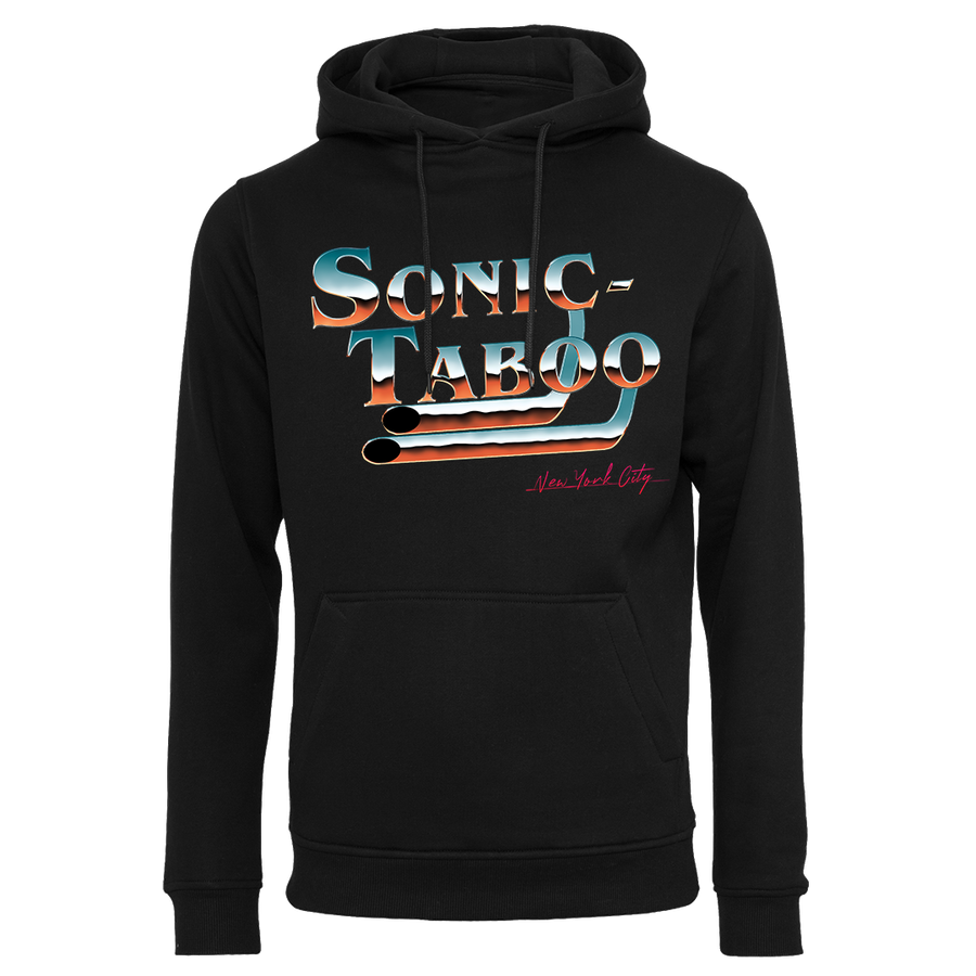 Sonic Taboo - Chrome Logo Pullover Hoodie - Black