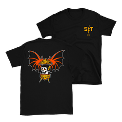 Sonic Taboo - Batwings Logo T-Shirt - Black