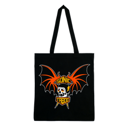 Sonic Taboo - Batwings Logo Tote Bag - Black