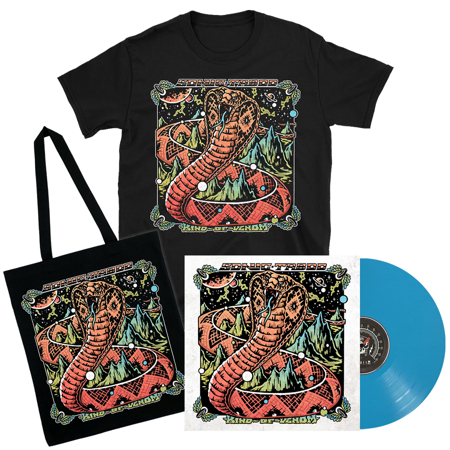 Sonic Taboo - Kind of Venom Vinyl + T-Shirt + Tote Bag Bundle