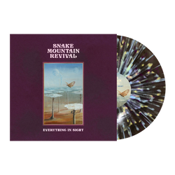 Snake Mountain Revival - Everything In Sight Vinyl LP - Clear W/Black Smoke, Neon Violet, Yellow & Baby Blue Splatter