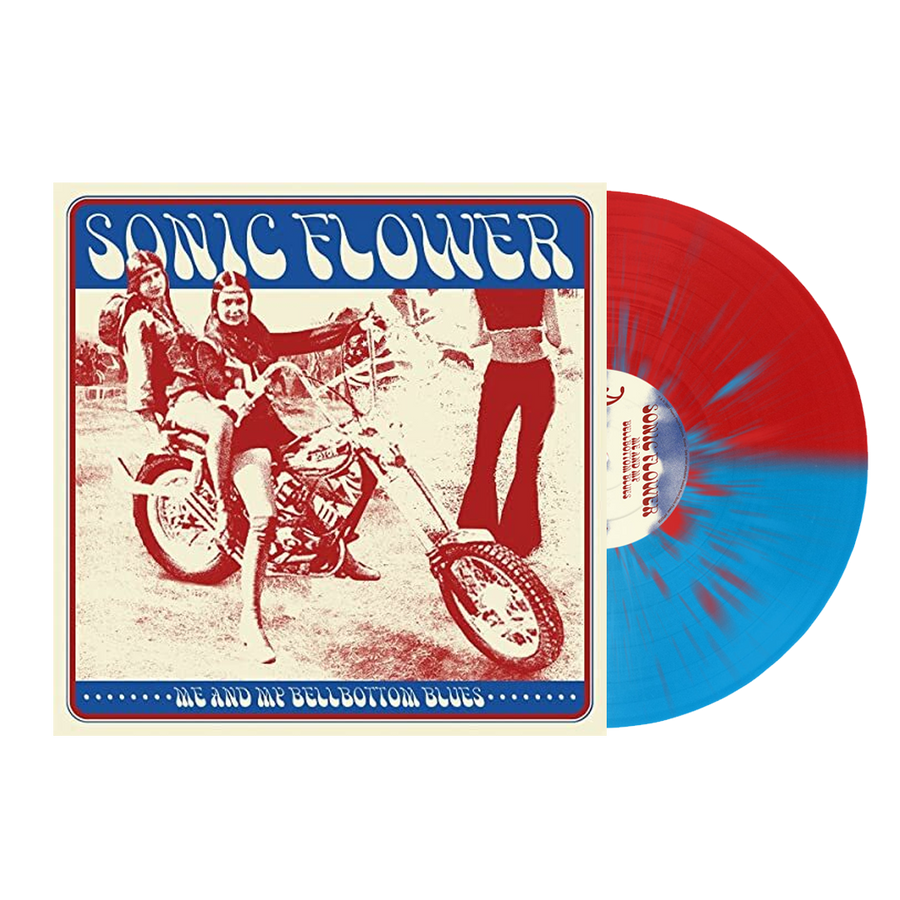 Sonic Flower - Me & My Bellbottom Blues Vinyl LP - Red & Blue Splatter