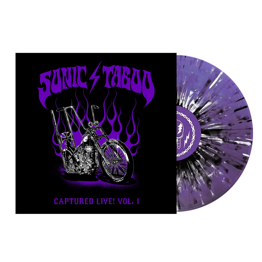 Sonic Taboo - Captured Live! Vol.1 Vinyl LP - Purple & Black/White Splatter