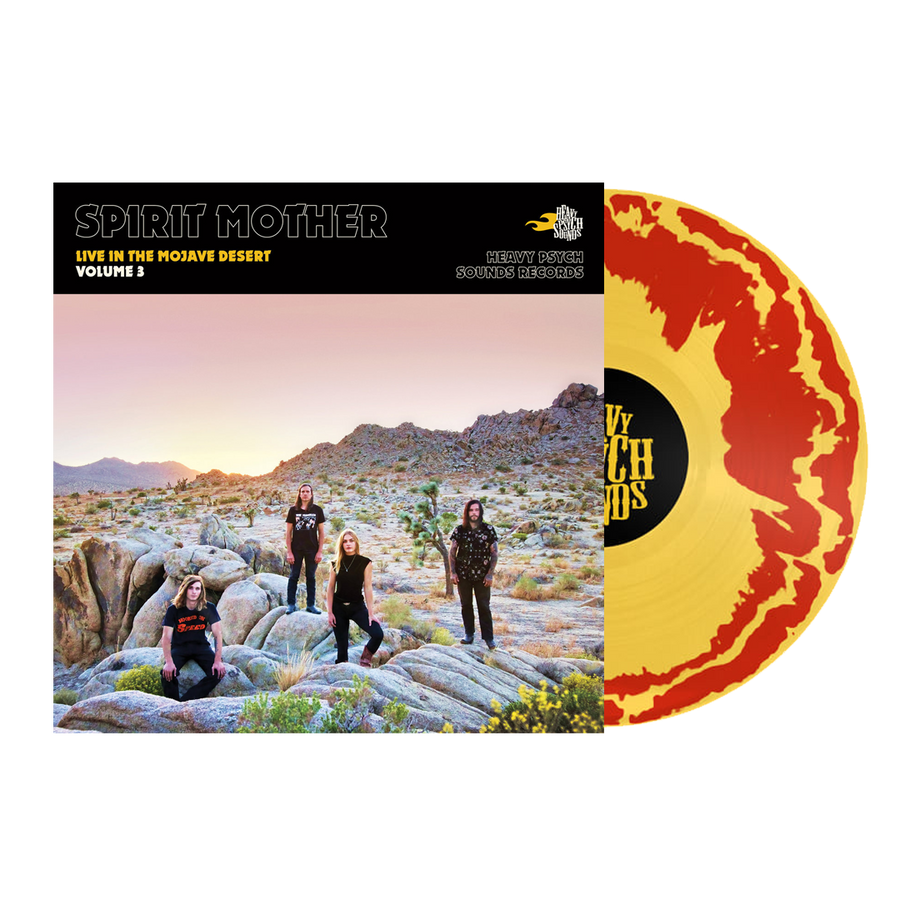 Spirit Mother - Live In The Mojave Desert Volume 3. Vinyl LP - Red/Yellow Marble
