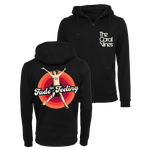 The Coral Vines - Roller Girl Zip Hoodie - Black