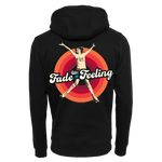 The Coral Vines - Roller Girl Zip Hoodie - Black