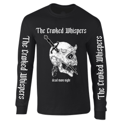 The Crooked Whispers - Dead Moon Night Skull Longsleeve - Black