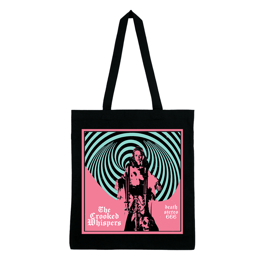 The Crooked Whispers - Death Stereo 666 Tote Bag - Black