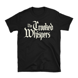 The Crooked Whispers - Logo T-Shirt - Black