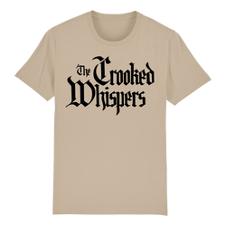 The Crooked Whispers - Logo T-Shirt - Sand