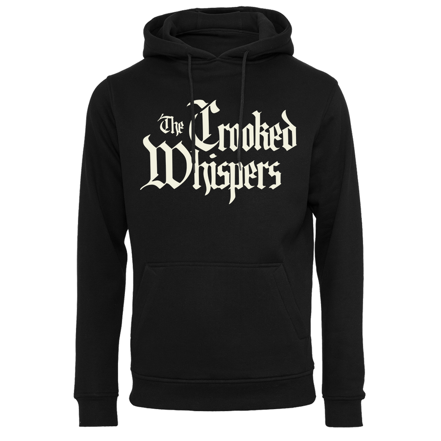 The Crooked Whispers - Logo Pullover Hoodie - Black