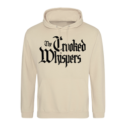 The Crooked Whispers - Logo Pullover Hoodie - Sand
