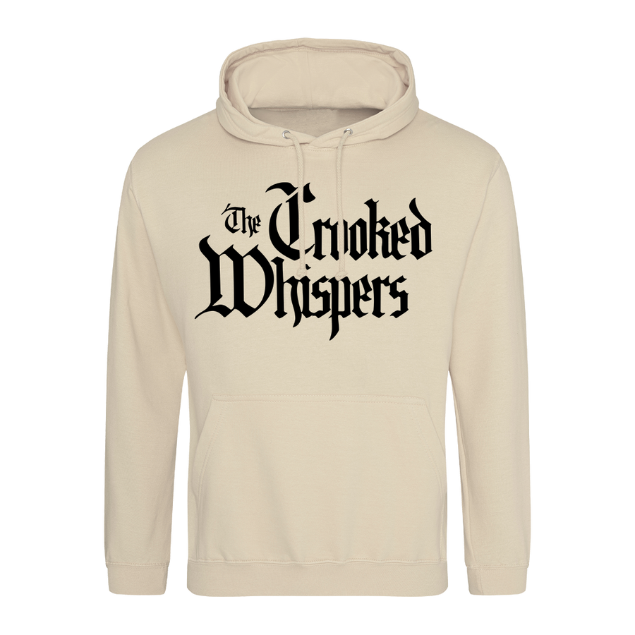 The Crooked Whispers - Logo Pullover Hoodie - Sand