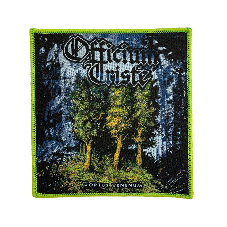 Officium Triste - Hortus Venenum Patch (Green Border)