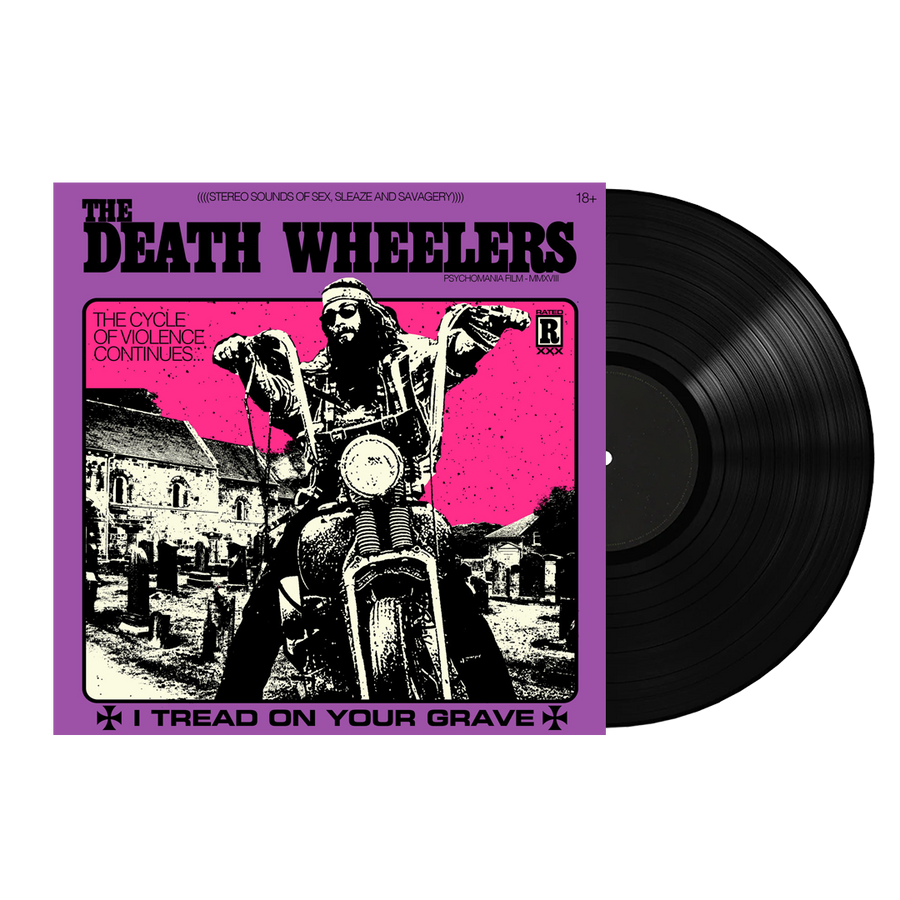 The Death Wheelers - I Tread on Your Grave Vinyl LP - Black