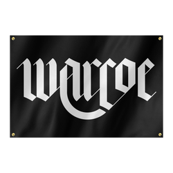 Warcoe - White Logo Flag