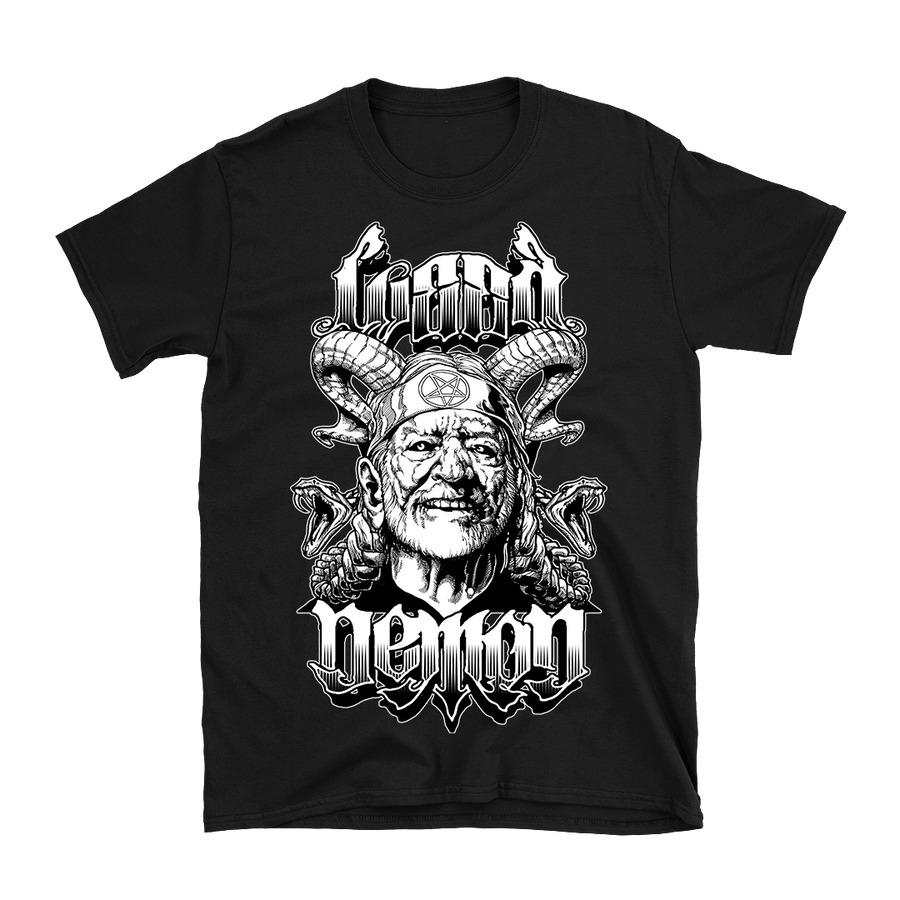 Weed Demon - Willie T-Shirt - Black