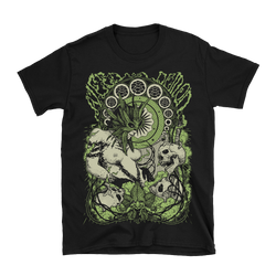 WEED DEMON - WEED WITCH T-SHIRT - BLACK