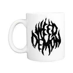 Weed Demon - Tower of Smoke Logo Mug - White