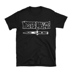 Wizard Master - Knife White Logo T-Shirt - Black