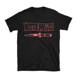 Wizard Master - Knife Red Logo T-Shirt - Black