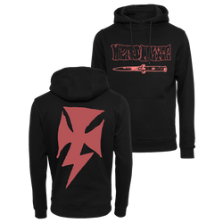 Wizard Master - Knife Red Logo Pullover Hoodie - Black