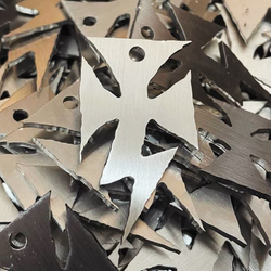 Wizard Master - Thundercross Logo Metal Keyring