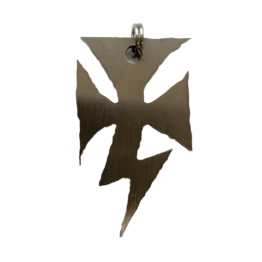 Wizard Master - Thundercross Logo Metal Keyring