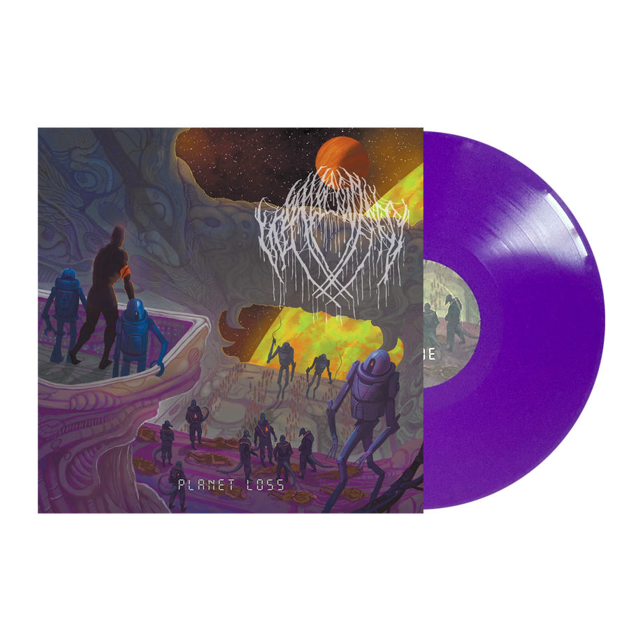 Wallowing - Planet Loss Vinyl LP - Neon Violet