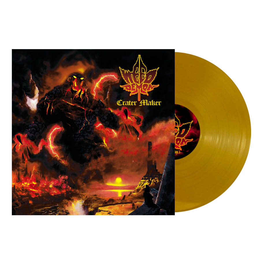 Weed Demon – Crater Maker Vinyl LP - Gold