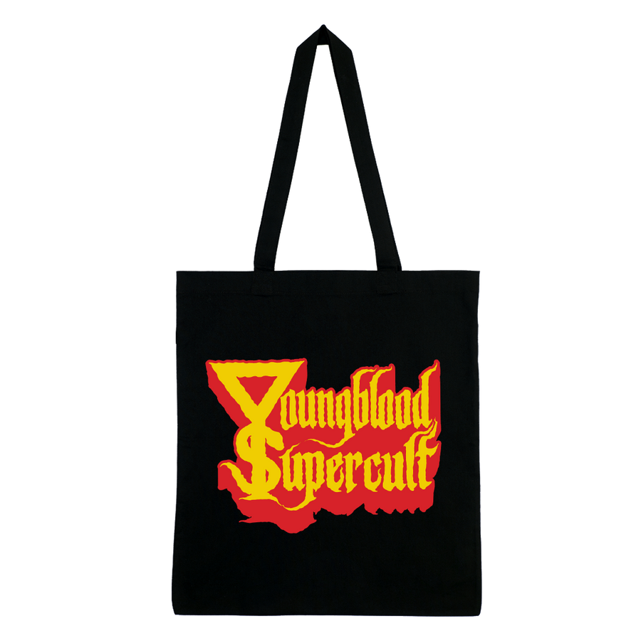 Youngblood Supercult - Red & Yellow Logo Tote Bag - Black