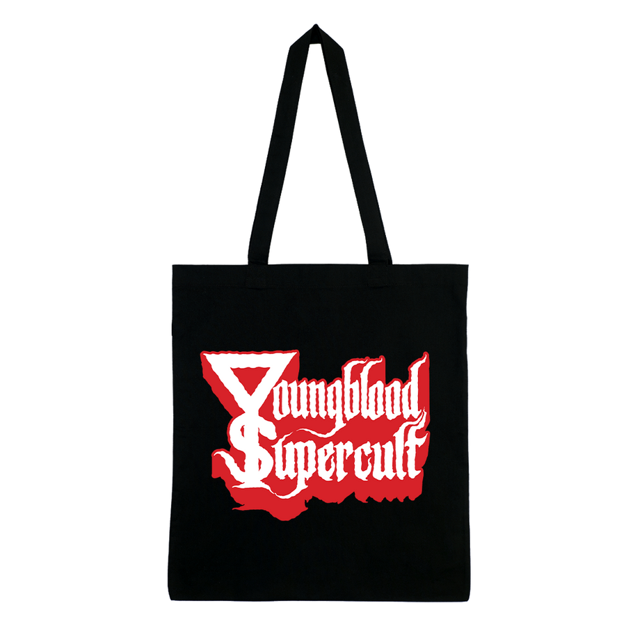 Youngblood Supercult - Red & White Logo Tote Bag - Black