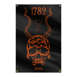 1782 - Lucifer Skull Flag