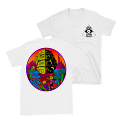 Amon Acid - Outerworlds Colour T-Shirt - White