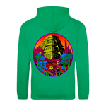 Amon Acid - Outerworlds Colour Zip Hoodie - Green