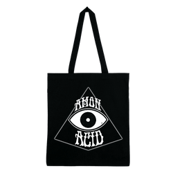Amon Acid - Eye Logo Tote Bag - Black