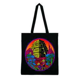 Amon Acid - Outerworlds Colour Tote Bag - Black
