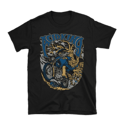 Acid King - Biker Wizard T-Shirt - Black