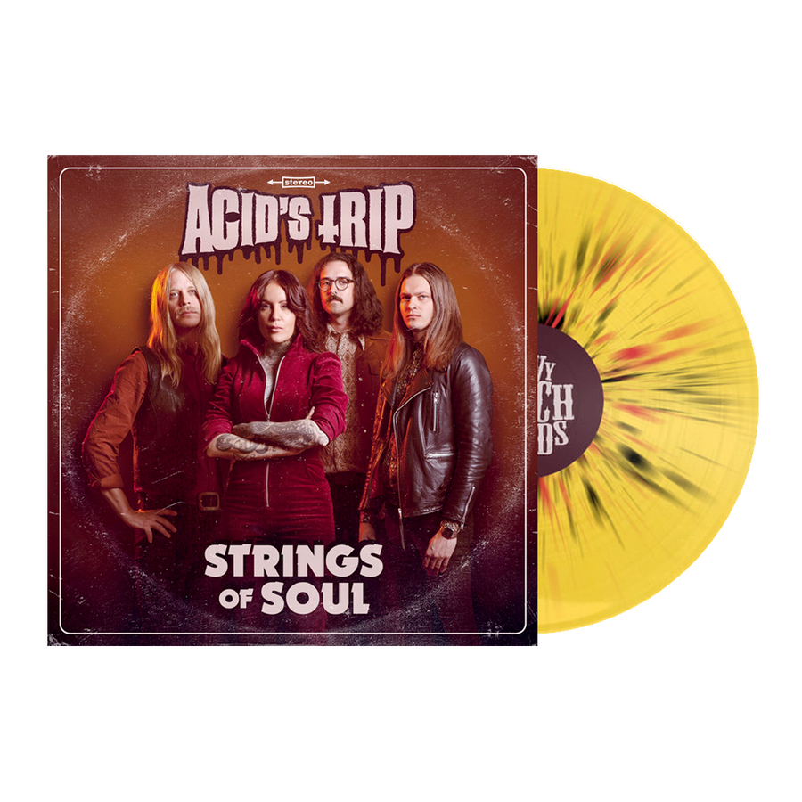 Acid's Trip - Strings Of Soul Vinyl LP - Yellow Splatter Red/Black