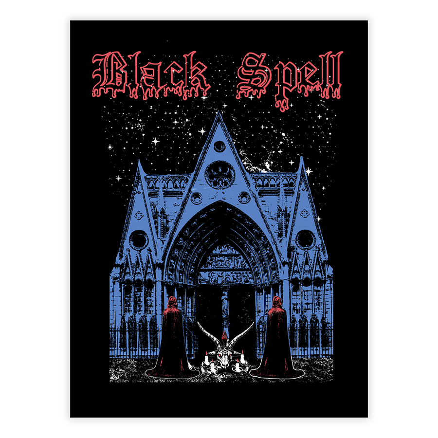 Black Spell Art Print Unframed