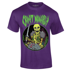 Crypt Monarch - Crypt Guardian T-Shirt - Purple