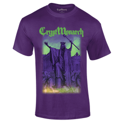 Crypt Monarch - The Necronaut T-Shirt - Purple