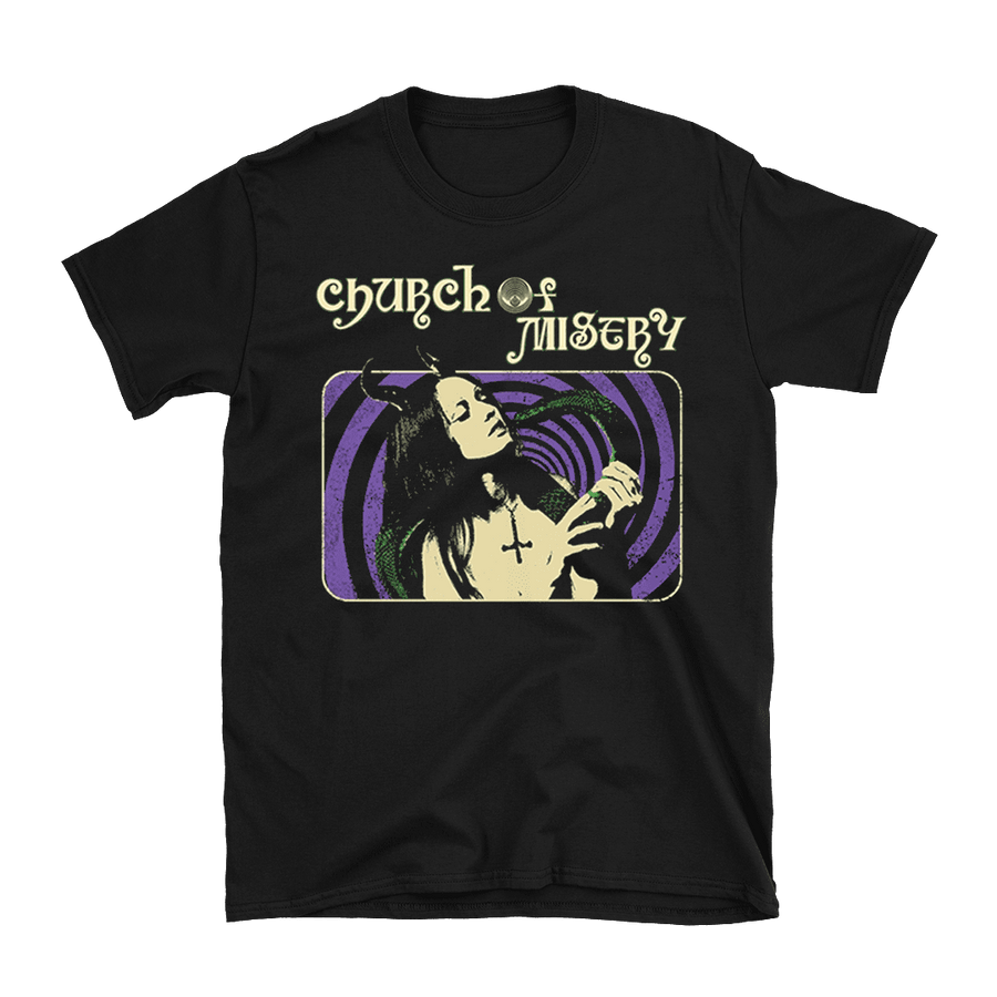 Church of Misery - Snake Girl T-Shirt - Black